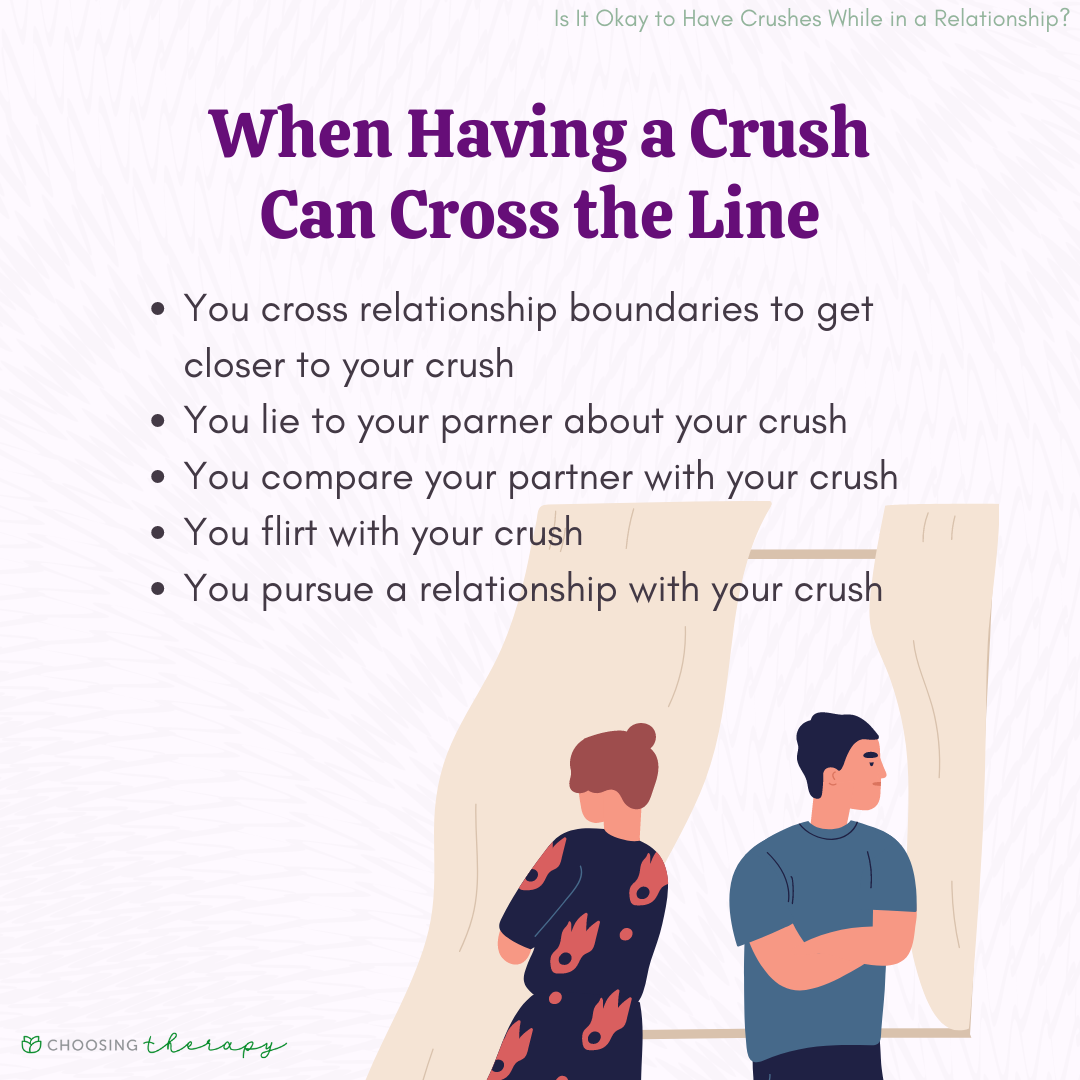 Having a Crush While in a Relationship: 5 Examples of Crossing the Line Having a Crush While in a Relationship: 5 Examples of Crossing the Line