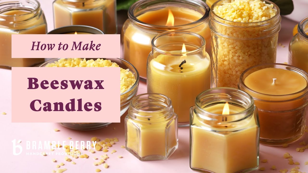 Beeswax Candle Tutorial - Learn From An Expert Candlemaker ...